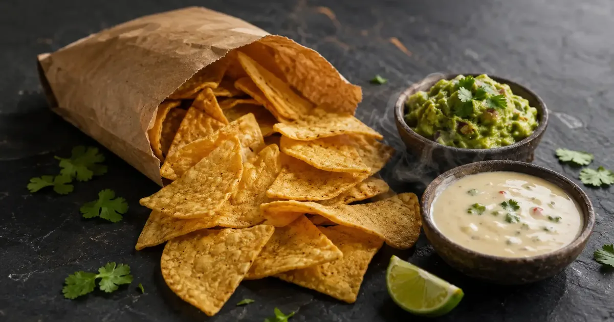 chipotle chips calories