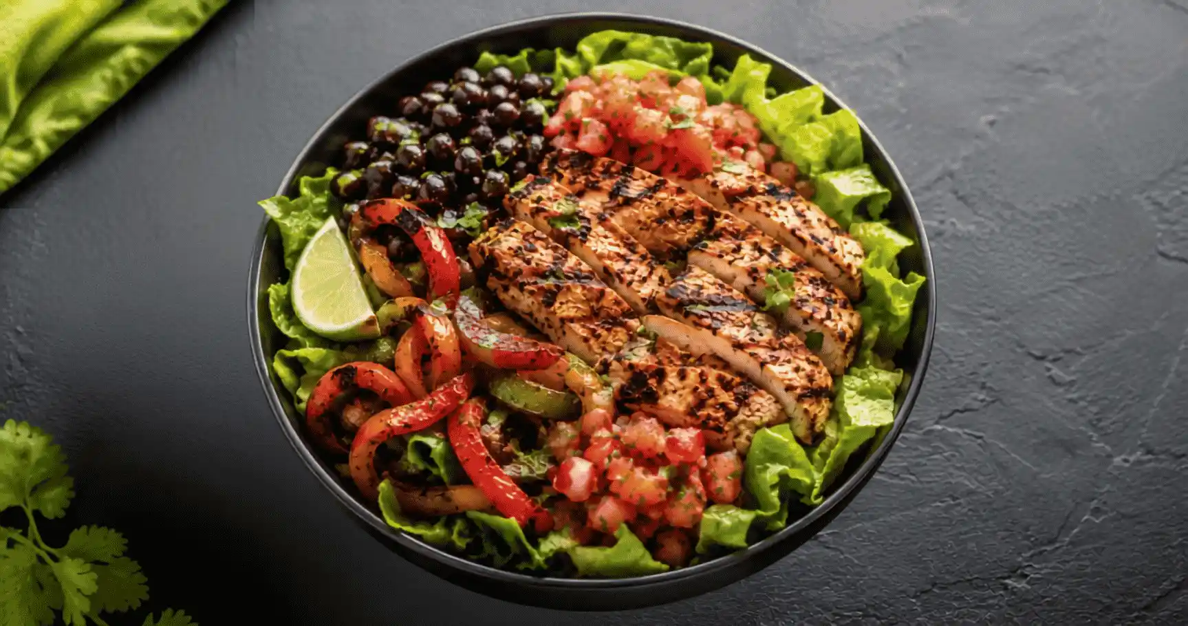 low calorie chipotle order