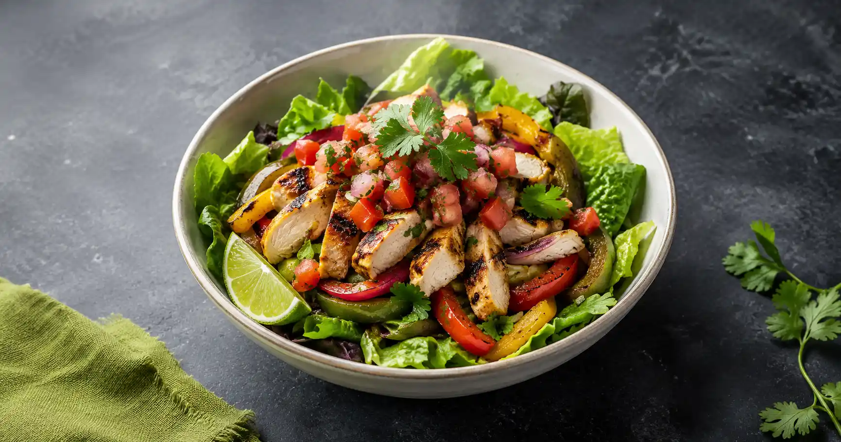 chipotle salad calories